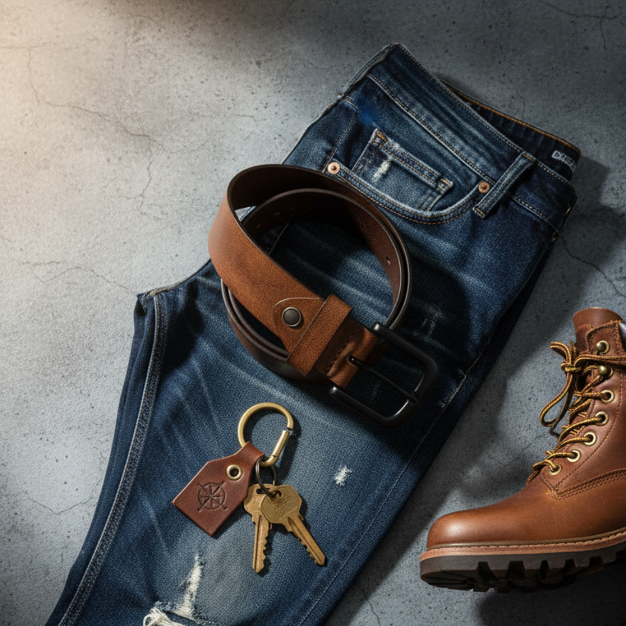Iron Loop Classic Grain Leather Belt