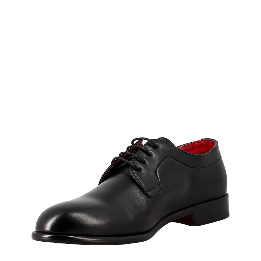 Classic Derby Black with Smooth Leather