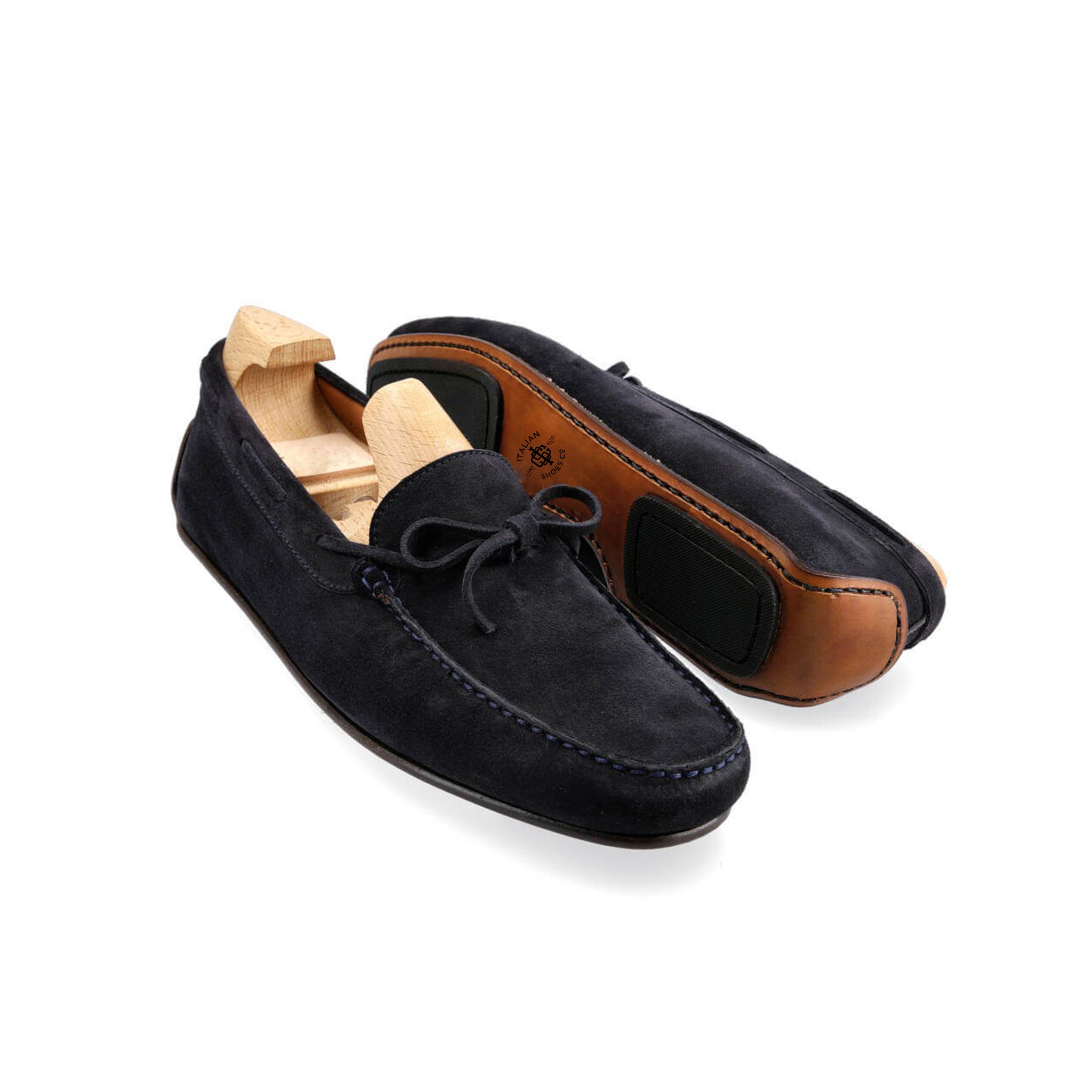 Matteo Midnight Leather Tassel Loafer