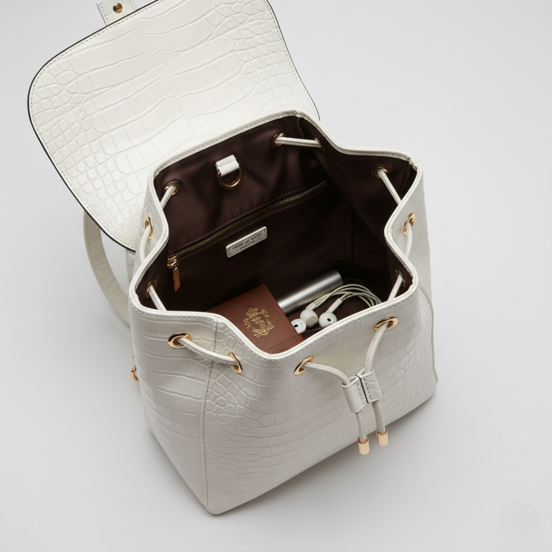 Luxury Croco Heritage Backpack