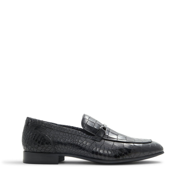 Croco X Python Leather Loafers