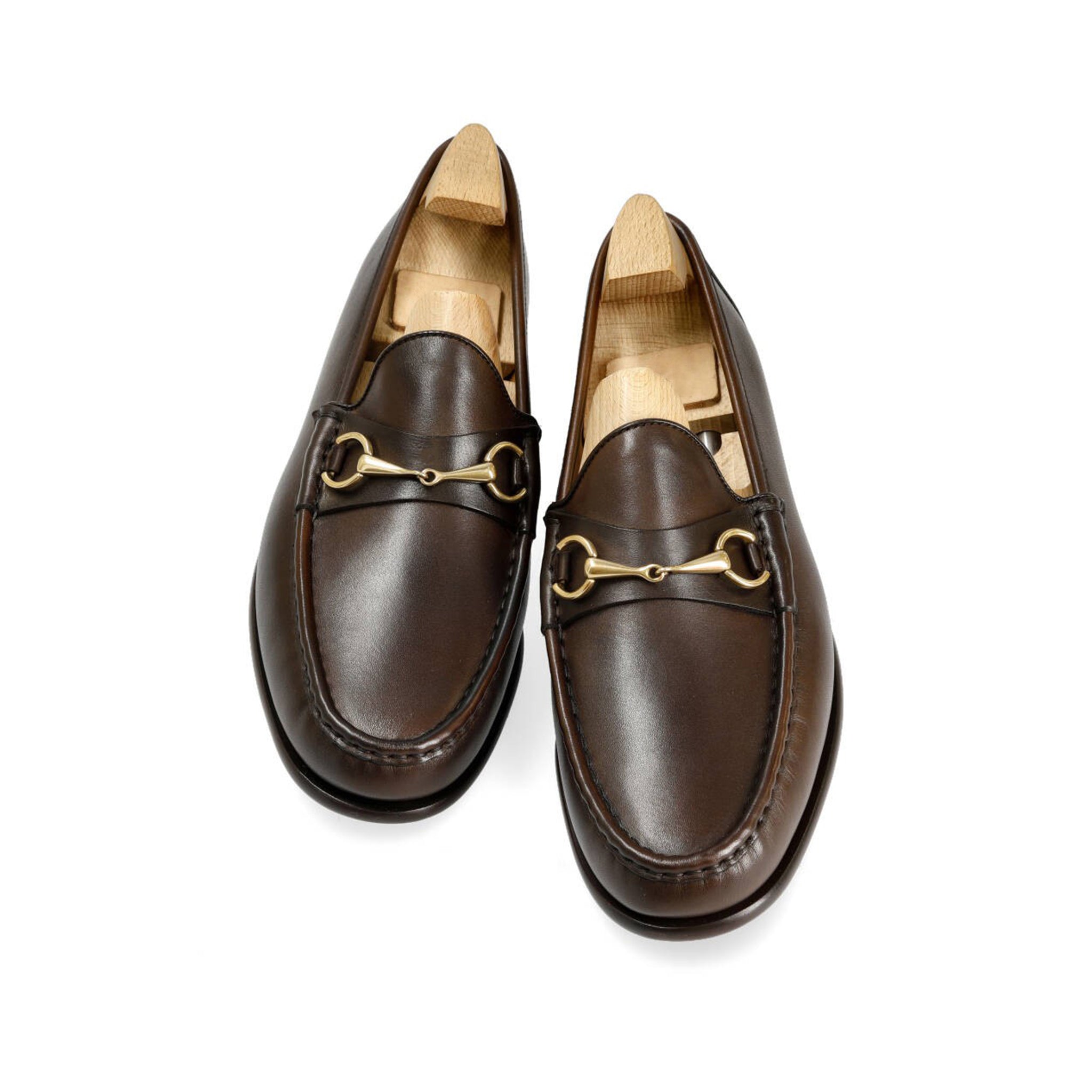Cocoa Brown Leather Penny Loafer