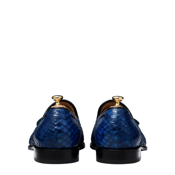 Midnight Quill Tassel Loafers