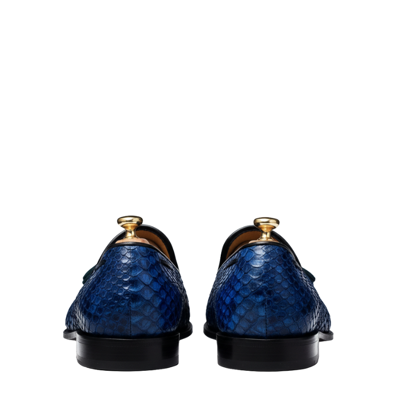 Midnight Quill Tassel Loafers