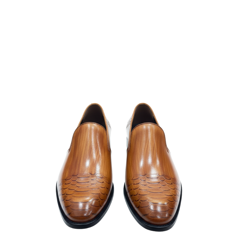 Luxury Pattern Slip On Loafers