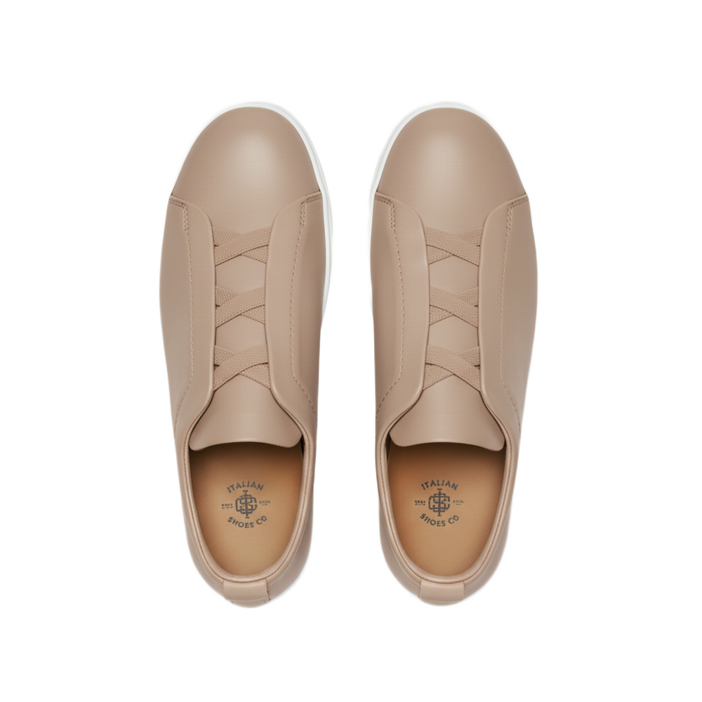 Luxury Edition Triple Stitch Leather Sneaker for Mens