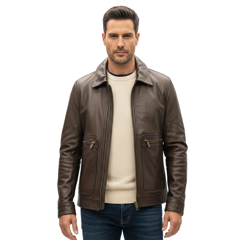 Heritage Classic Leather Jacket