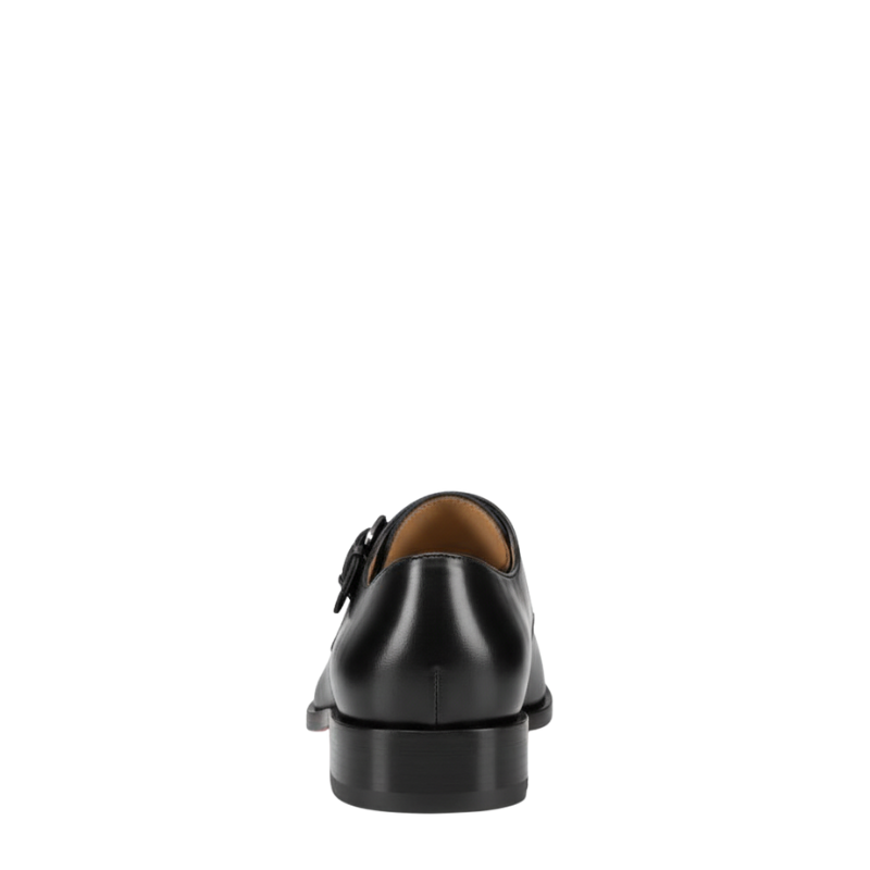 Premium Leather Single MonkStrap Shoes For Men