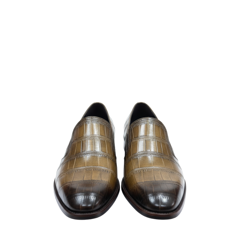 Vintage Croco Luxury Loafers