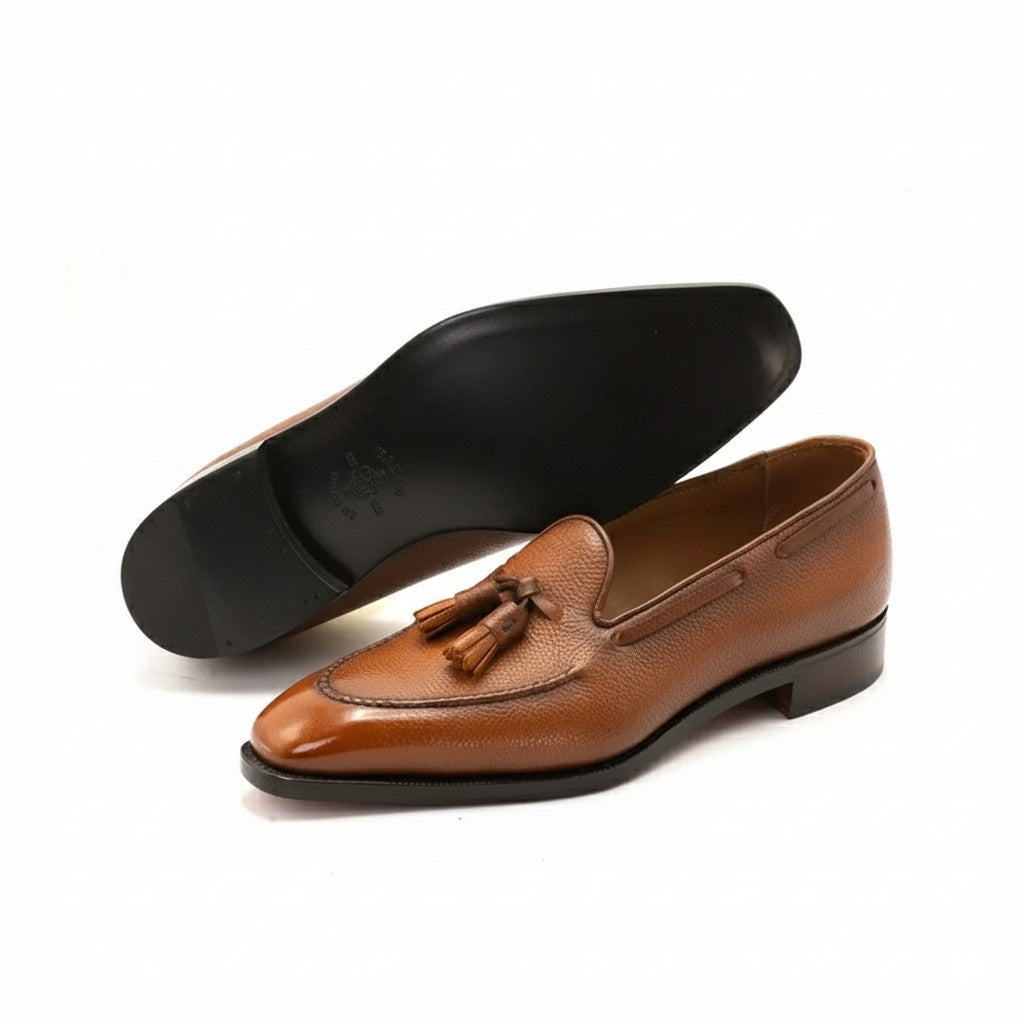Italian Leather Compton Loafers