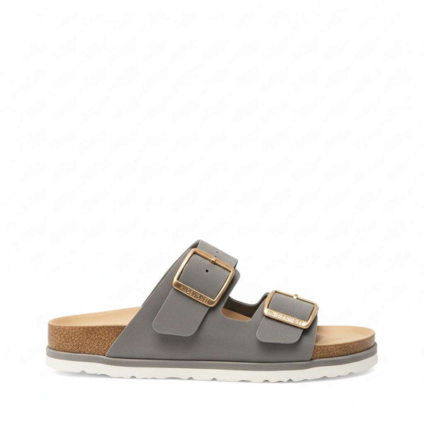 Classic Double strap Sandal - Grey