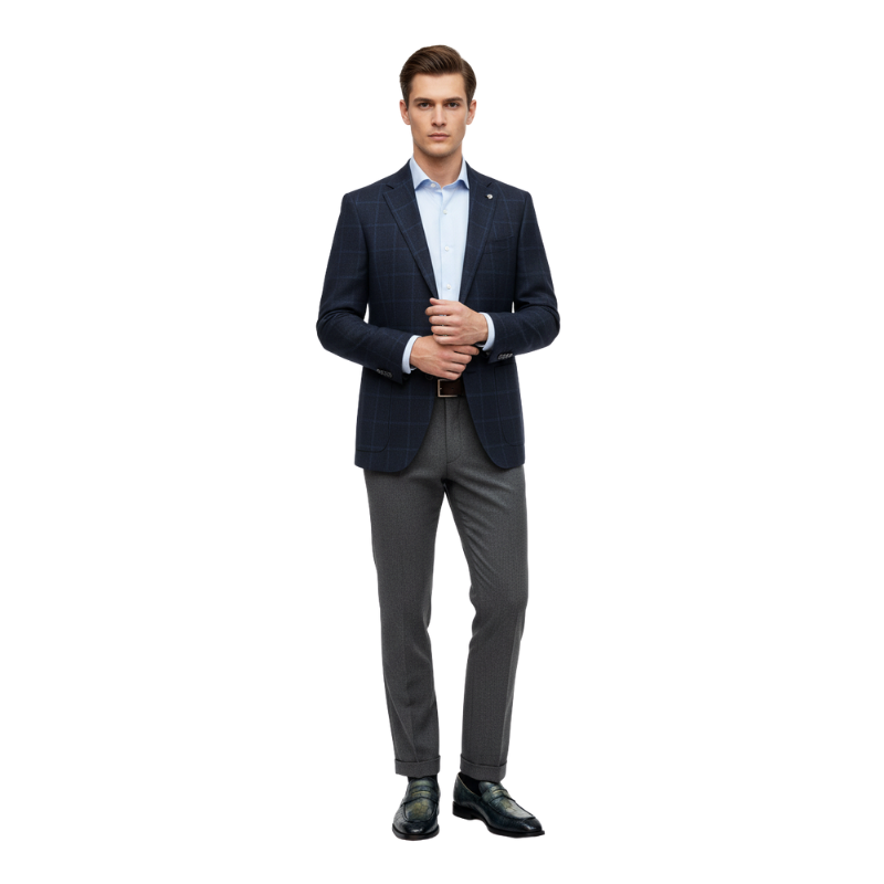 Emerald Mist Croco Penny Loafers