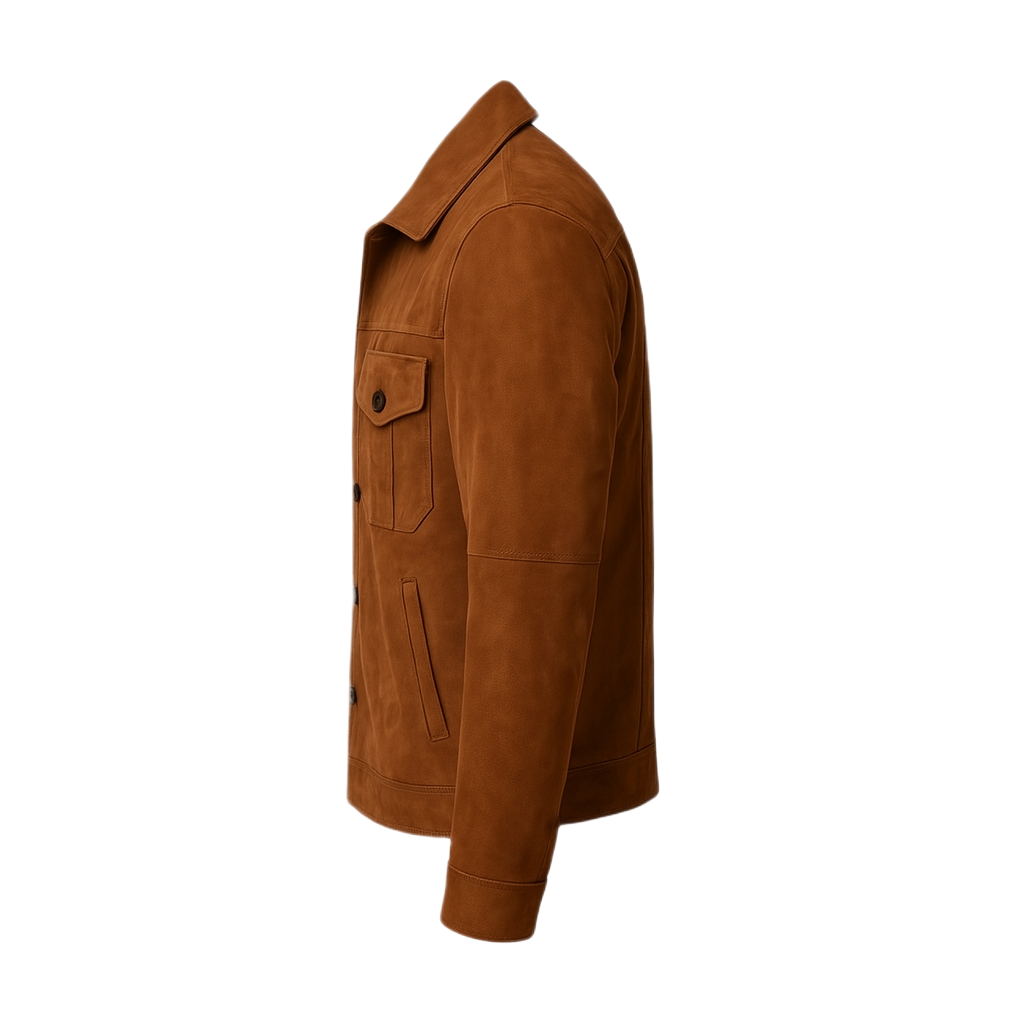 Classic Suede Safari Jacket