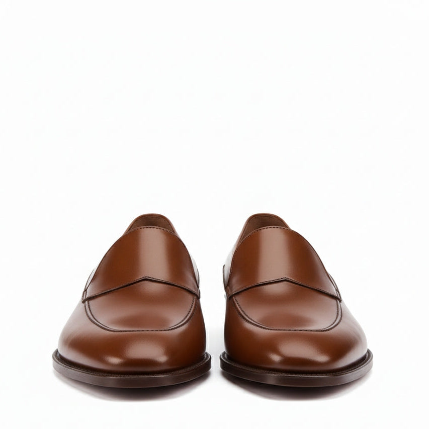 Lorenzo Men's Black Leather Shoes