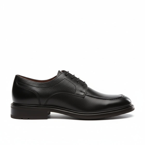 Lavonne Trujillo Leather Lace Up Oxford Shoes - Black