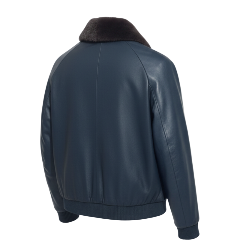 Italian Aviator Suede-Leather Jacket