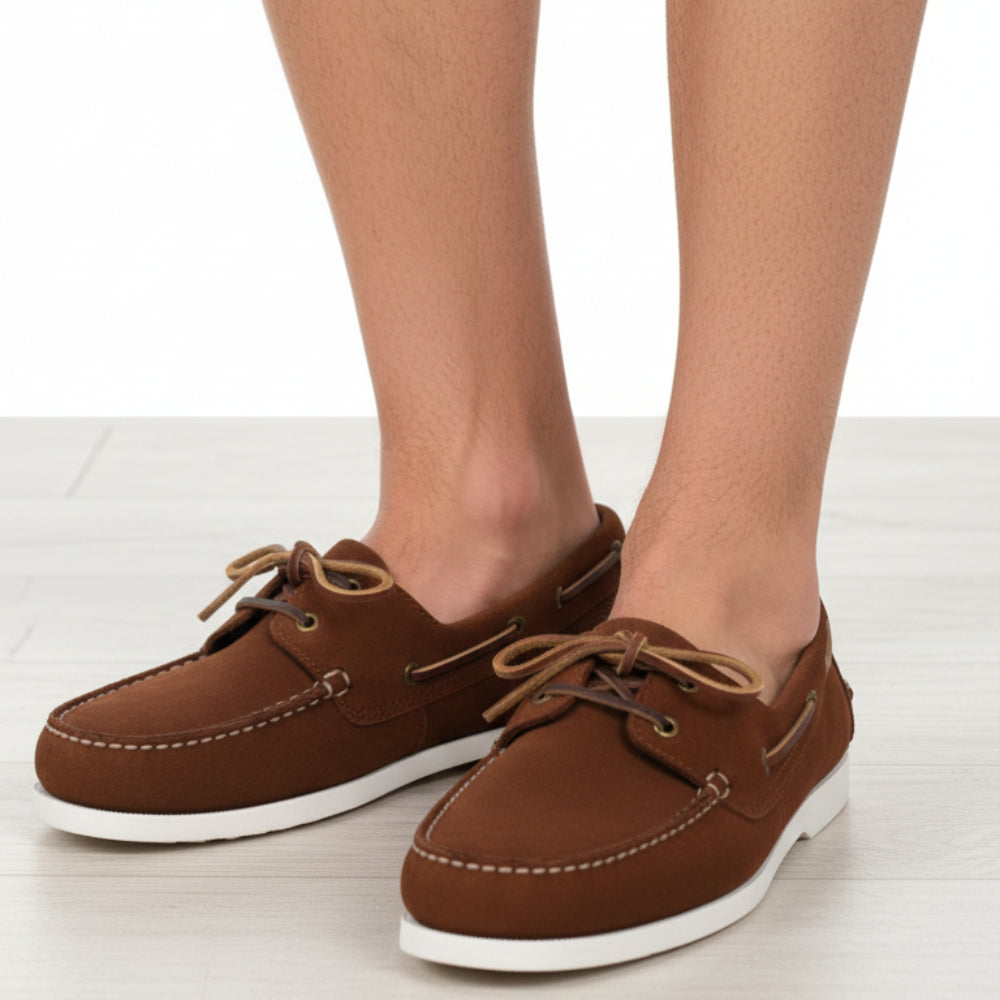Men's Moccasin In Suede