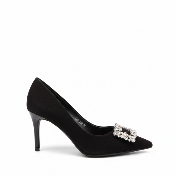 Italian Jewel Pointed Toe Heel