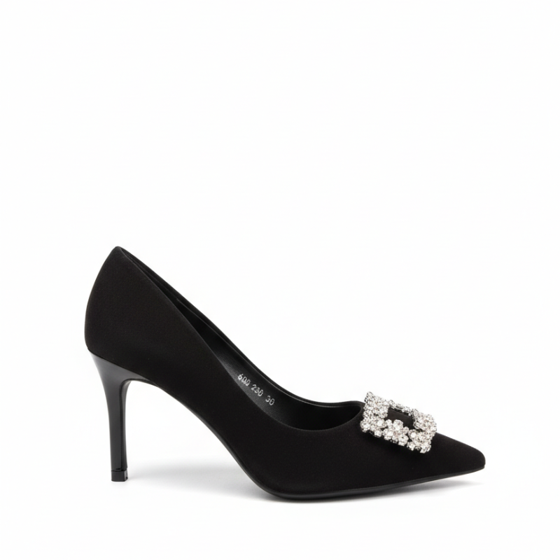 Italian Jewel Pointed Toe Heel