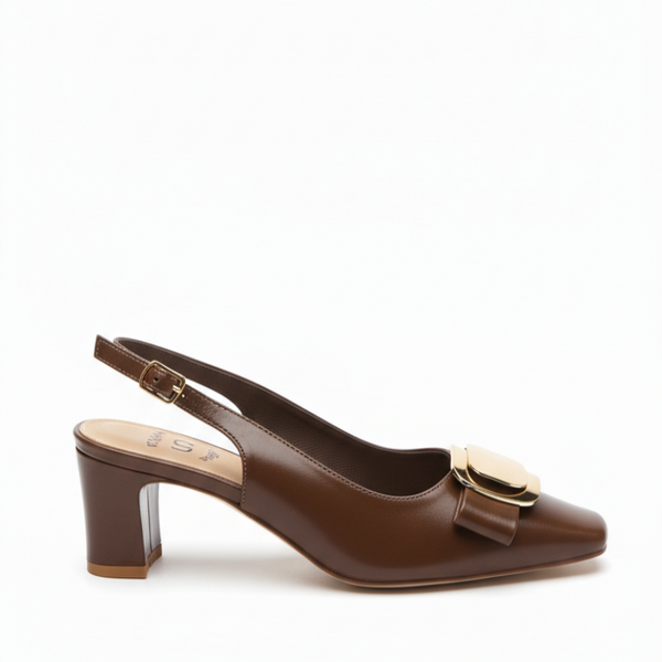 Aurelia Italian Slingback Heels