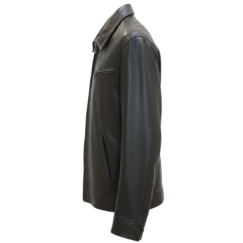 Men's Urban Edge Classic Leather Jacket