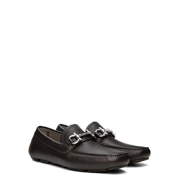 Black Driving Moccasins with Buckle