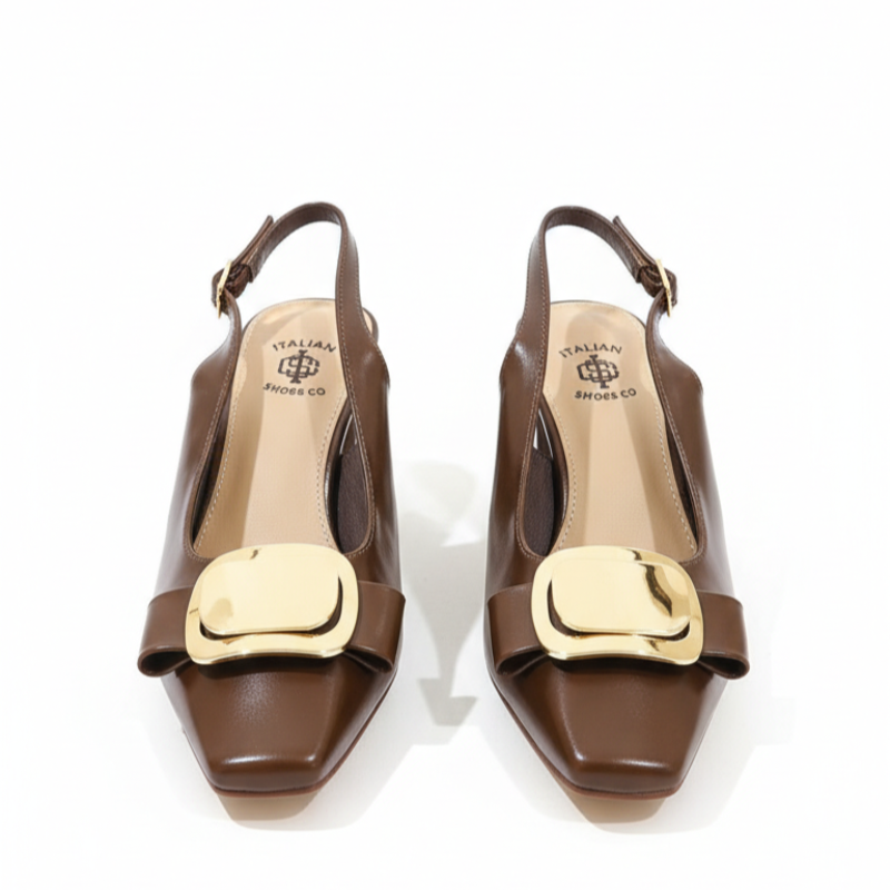 Aurelia Italian Slingback Heels
