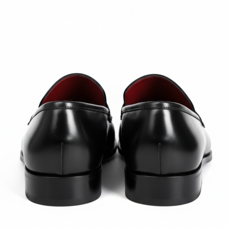 Crest Classic Leather Slip-on Penny Loafers  Shoes