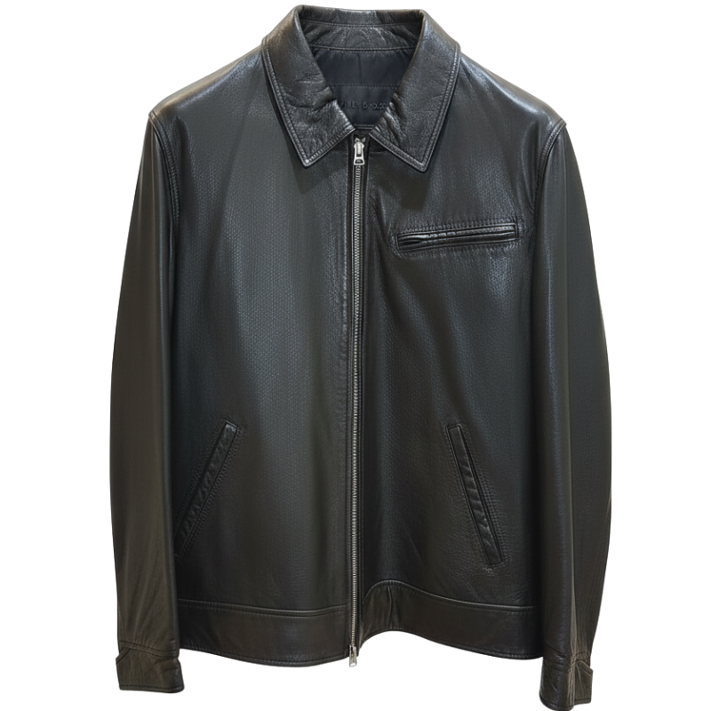 Men's Urban Edge Classic Leather Jacket
