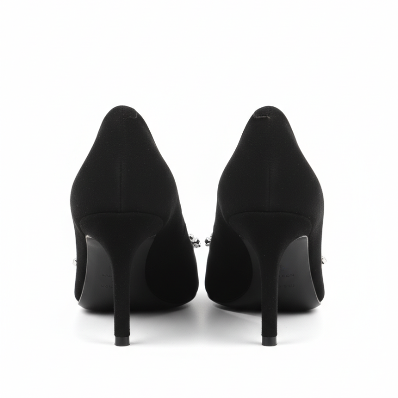 Italian Jewel Pointed Toe Heel