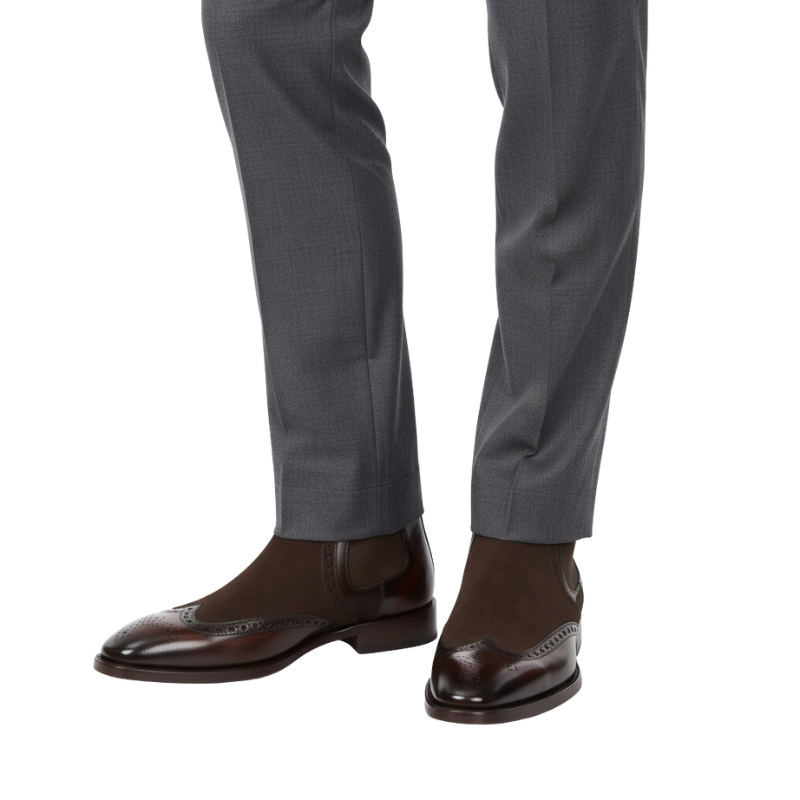 Italian Dual-tone Chelsea Boots