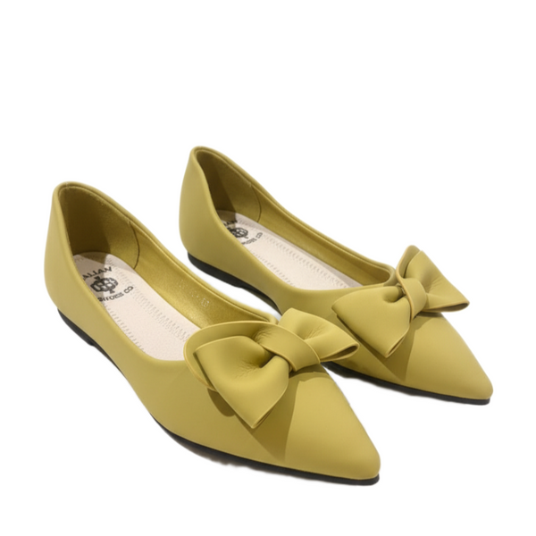 Classic Comfort Leather Ballerinas Flats