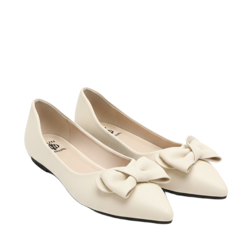 Classic Comfort Leather Ballerinas Flats