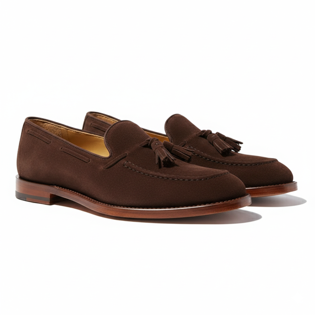 Tassel Suede Leather Loafer