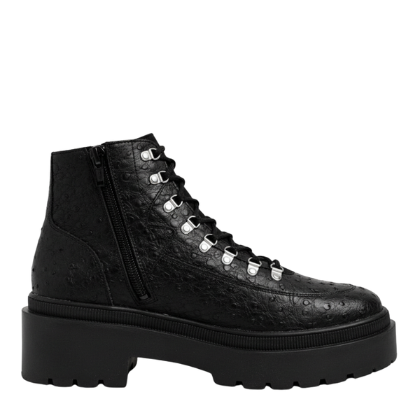 Midnight Ridge Luxe Combat Boots