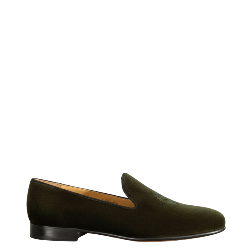Imperial Velour Crest Loafer
