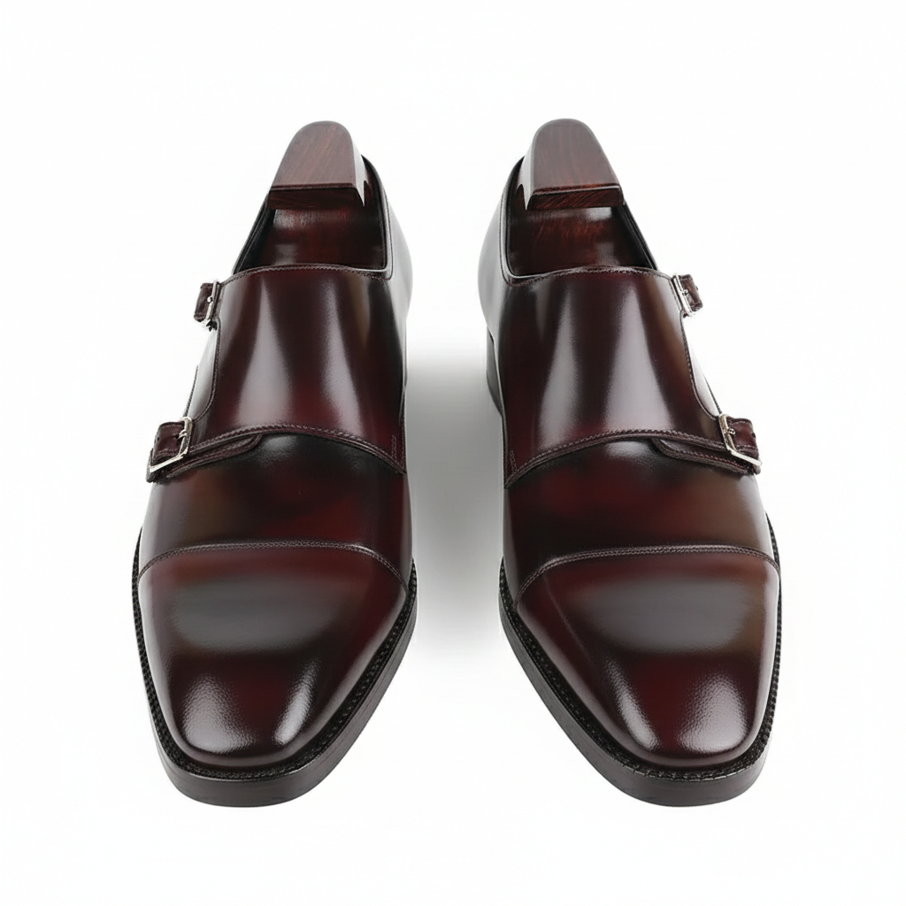 Luxury Double Monk Strap Shoes