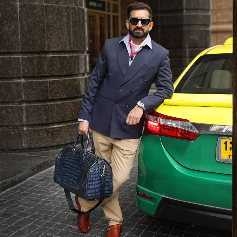 Premium Croc Leather Duffle bag
