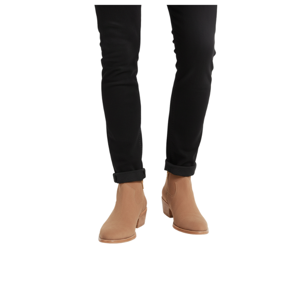 Italian Suede Luxe Zip Ankle Boots