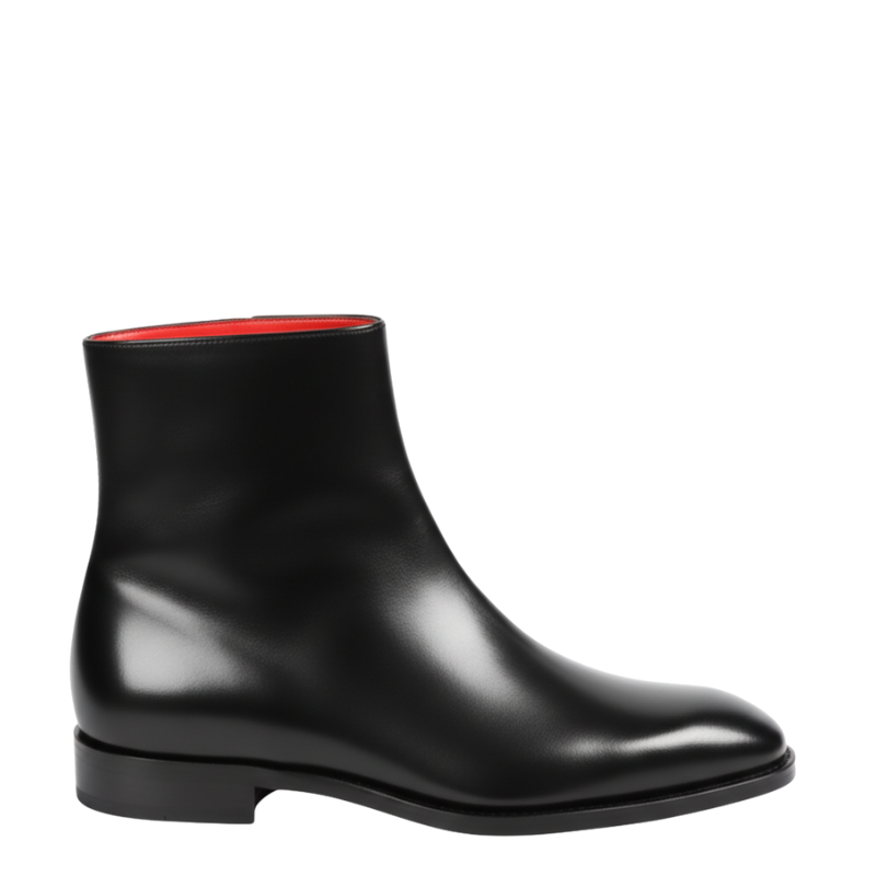 Obsidian Rouge Zip Chelsea Boots