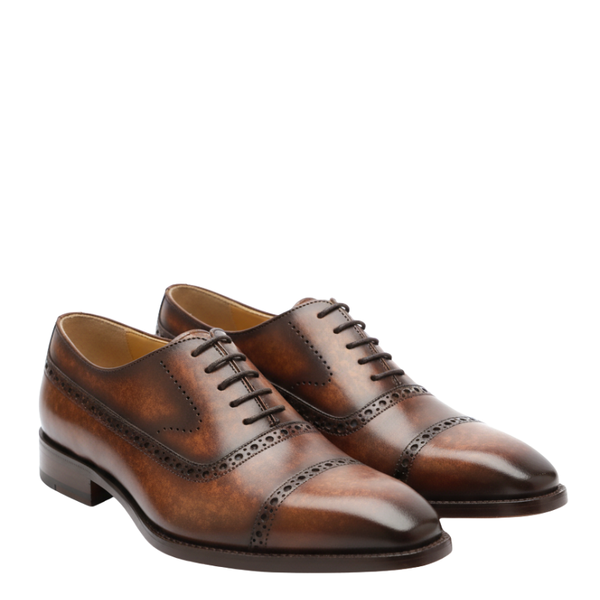 Baroque Classic Oxford Brogue Dress Shoes