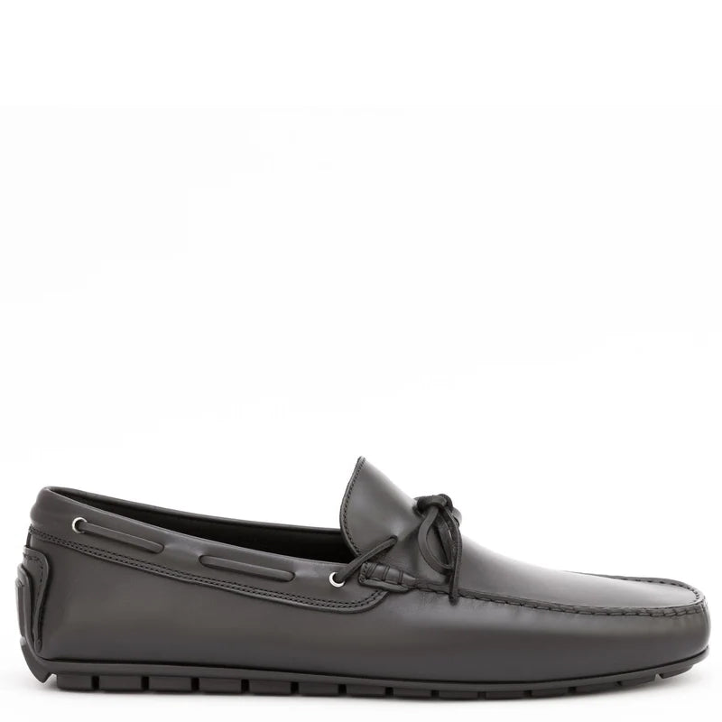 Patent Slip-On Leather Loafers