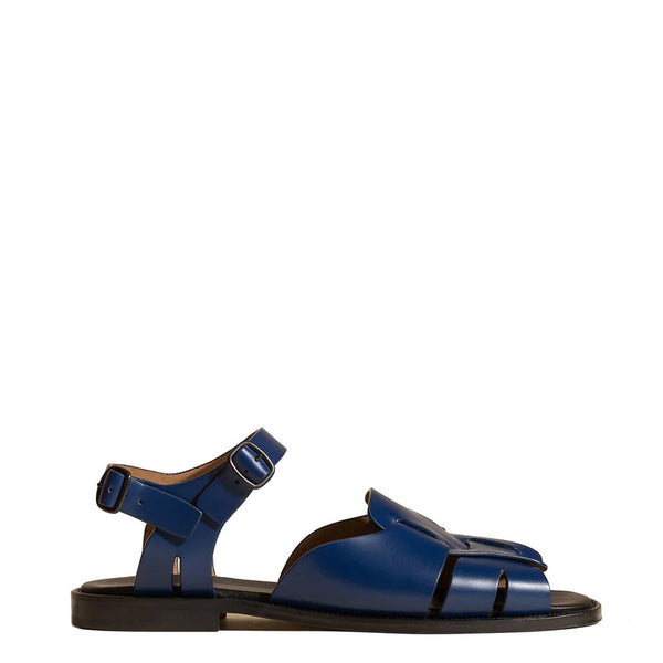 Men's Square Toe Fisherman Sandal - Blue