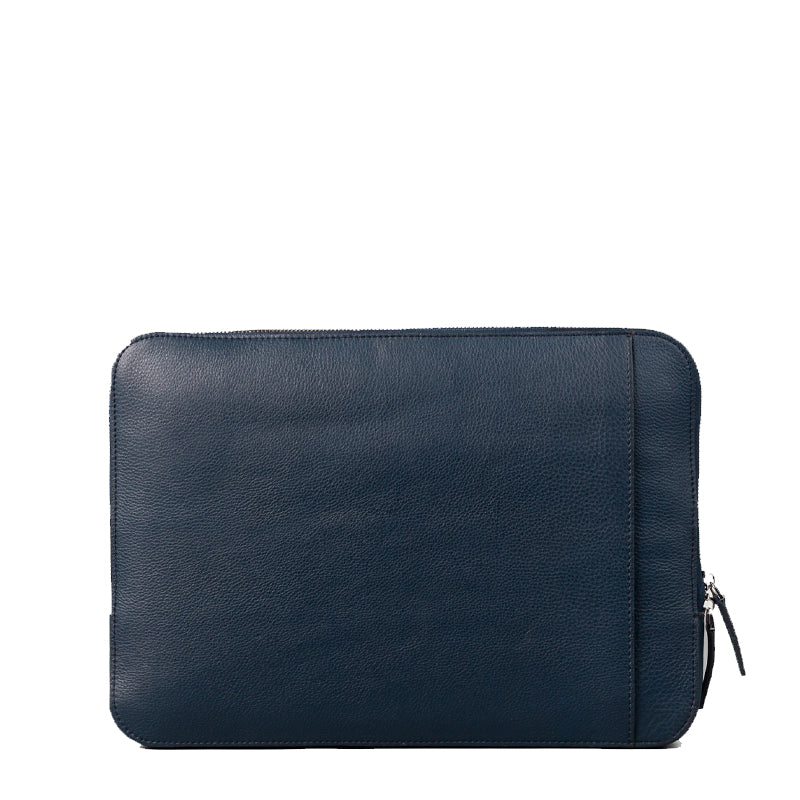 The Baxter Leather Black Laptop Sleeve