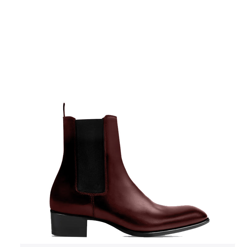 Chelsea Boot -Wine Leather