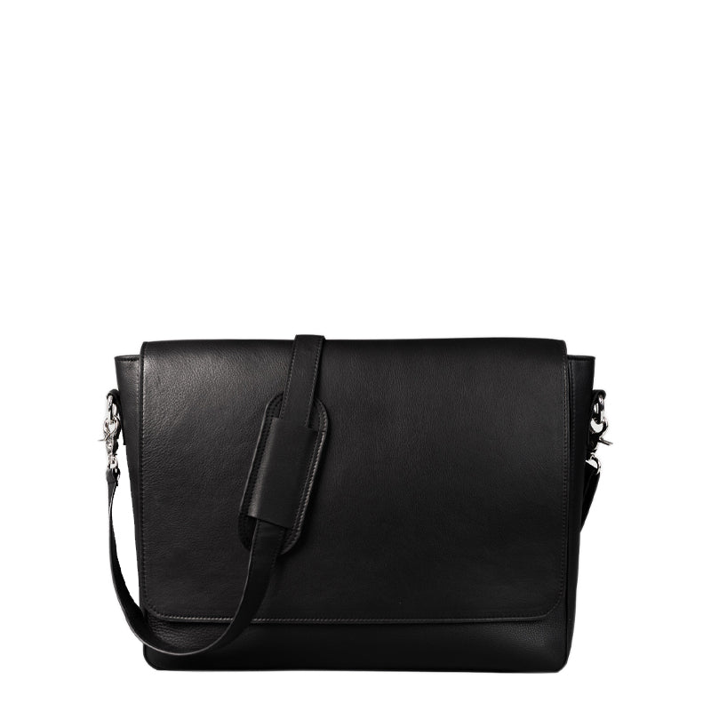 Carismatico Leather Messenger Brown Bag For Men
