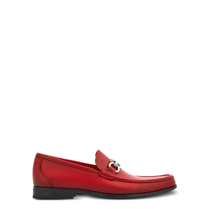 Red Foster Suede Loafer for Men