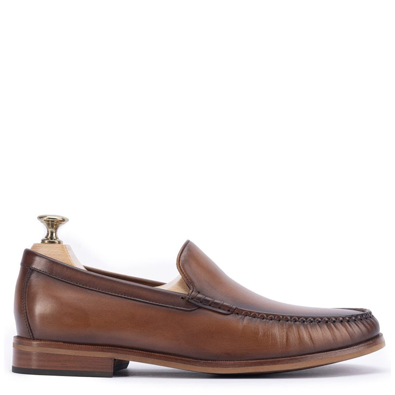 Premium Leather Semiformal Slip On Loafer