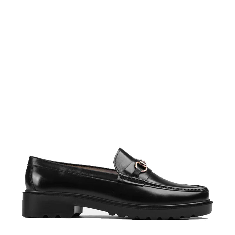 Men Round-Toe Bit Loafers