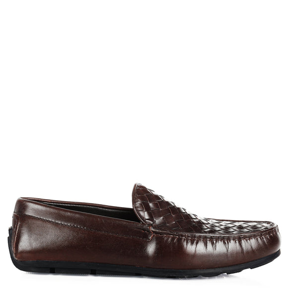 Men Solid Casual Leather Loafer